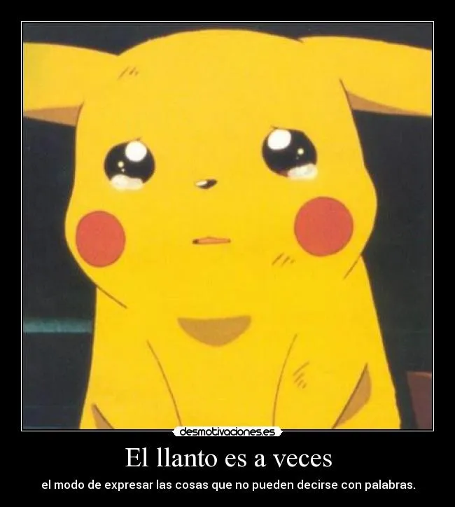 El llanto es a veces | Desmotivaciones