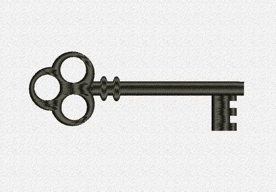 Llave Antigua diseño de Bordado Descarga por OrangeCatEmbroidery
