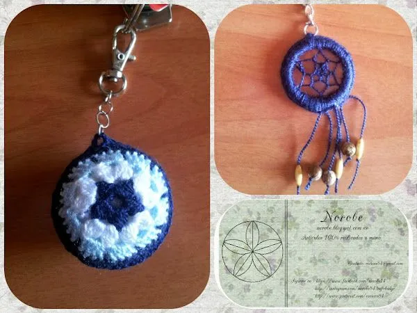Patrones llaveros tejidos a crochet - Imagui