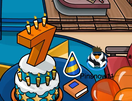 Llega fiesta de 7mo Aniversario! | Club Penguin Compact ...