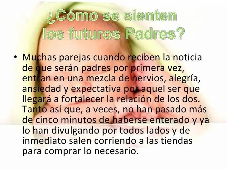 La Llegada Del Primer Bebe
