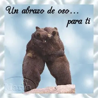 Yo sé que llegarás!!!: Abrazos de oso para todos Yo sé que llegarás!!!: Abrazos de oso para todos