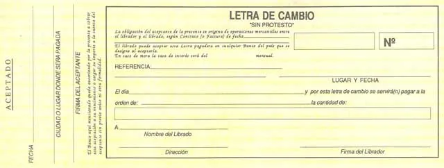 Como se llena una letra de cambio - Como se Como se llena una letra de cambio - Como se