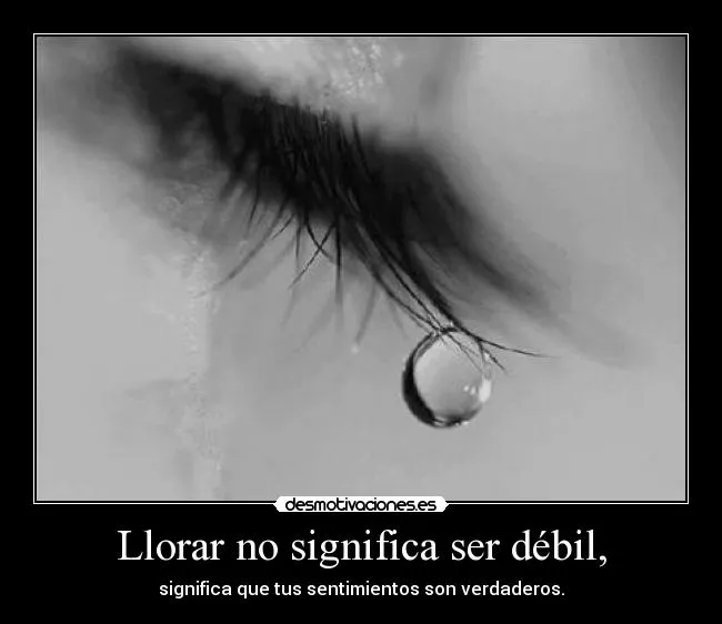 LLORAR ES BUENO | Peque Lopez