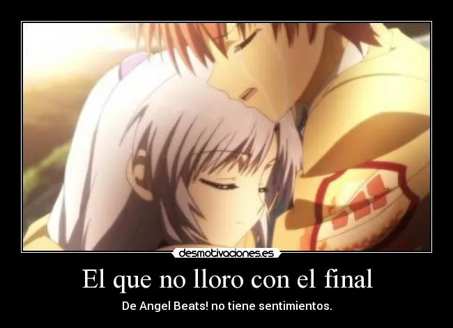El que no lloro con el final | Desmotivaciones