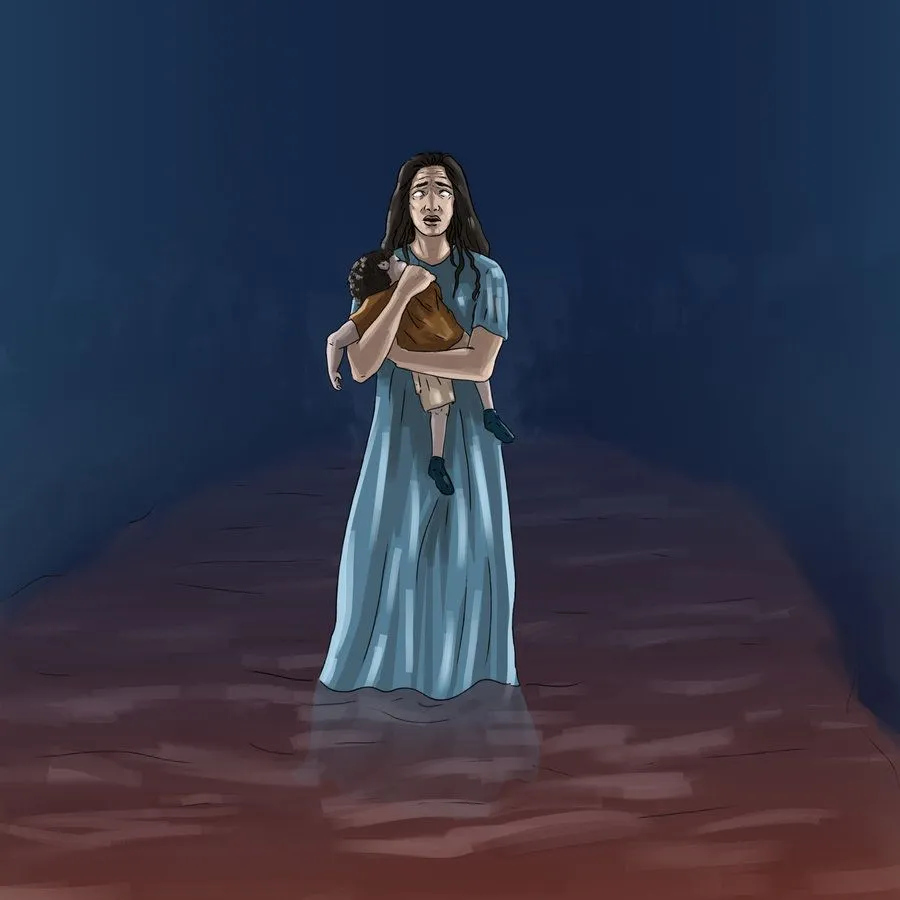 La Llorona por jarilustra | Dibujando