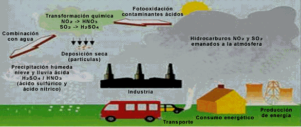 La lluvia ácida - Monografias.com