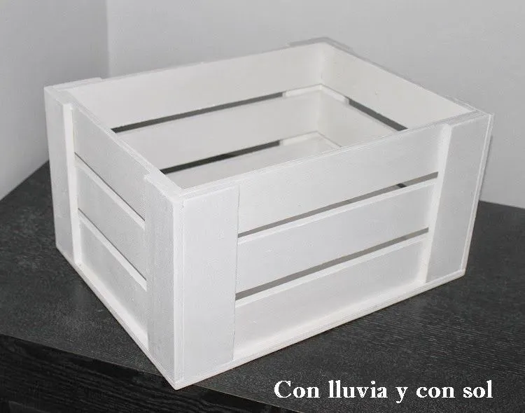 Con lluvia y con sol: CAJAS DE MADERA PARA GUARDAR Y DECORAR Con lluvia y con sol: CAJAS DE MADERA PARA GUARDAR Y DECORAR