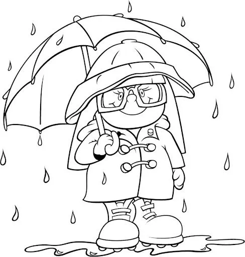 DIBUJOS DEL CLIMA PARA COLOREAR
