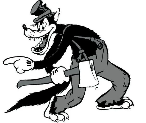 Dibujos de lobo feroz - Imagui