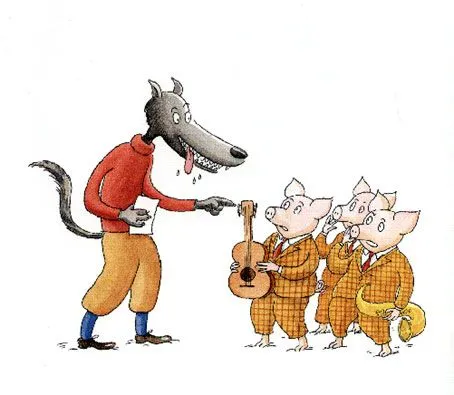 El lobo sentimental. Geoffroy de Pennart | Biblioabrazo