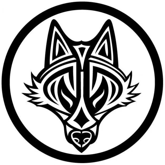 LOBO TRIBAL dibujos - Imagui