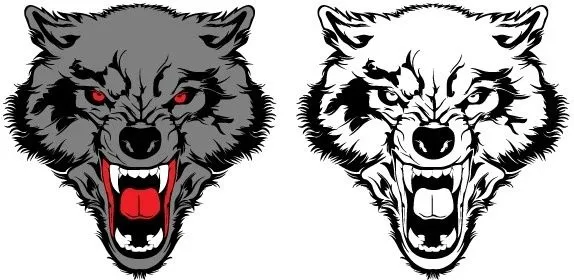 Lobo vectorial Vector misceláneos - vectores gratis para su ...