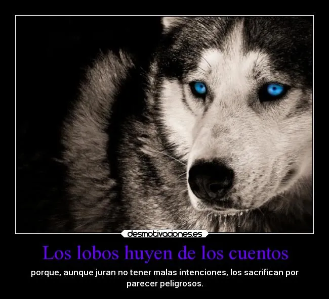 Los lobos huyen de los cuentos | Desmotivaciones Los lobos huyen de los cuentos | Desmotivaciones