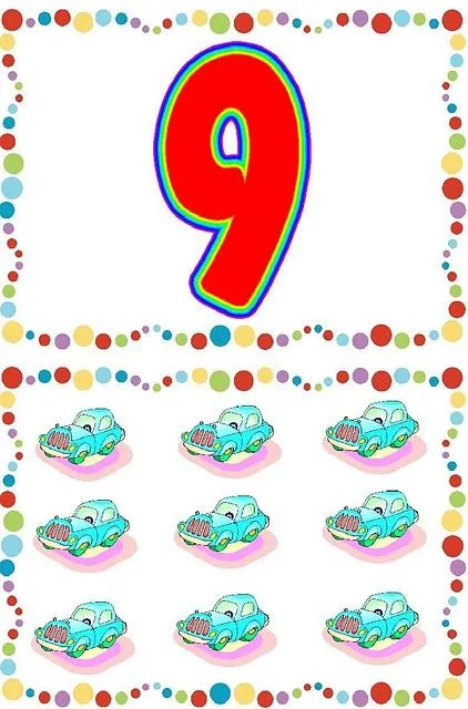 ESOS LOCOS BAJITOS DE INFANTIL: CARTELES DE NUMEROS II ESOS LOCOS BAJITOS DE INFANTIL: CARTELES DE NUMEROS II
