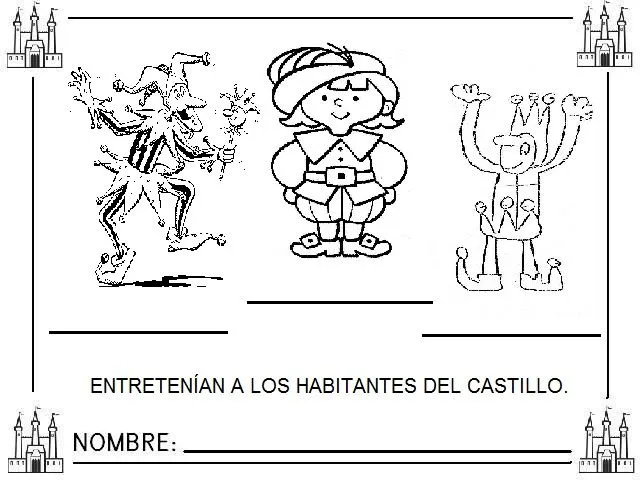 ESOS LOCOS BAJITOS DE INFANTIL: ALGUNAS FICHAS DE PROYECTO CASTILLOS ESOS LOCOS BAJITOS DE INFANTIL: ALGUNAS FICHAS DE PROYECTO CASTILLOS