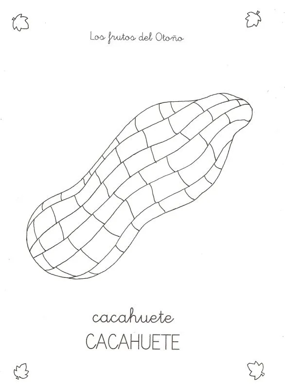 ESOS LOCOS BAJITOS DE INFANTIL: frutos de otoño para colorear ESOS LOCOS BAJITOS DE INFANTIL: frutos de otoño para colorear