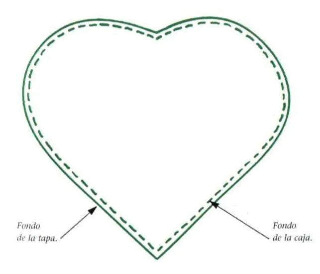 Como hacer una caja en forma de corazón ~ lodijoella Como hacer una caja en forma de corazón ~ lodijoella