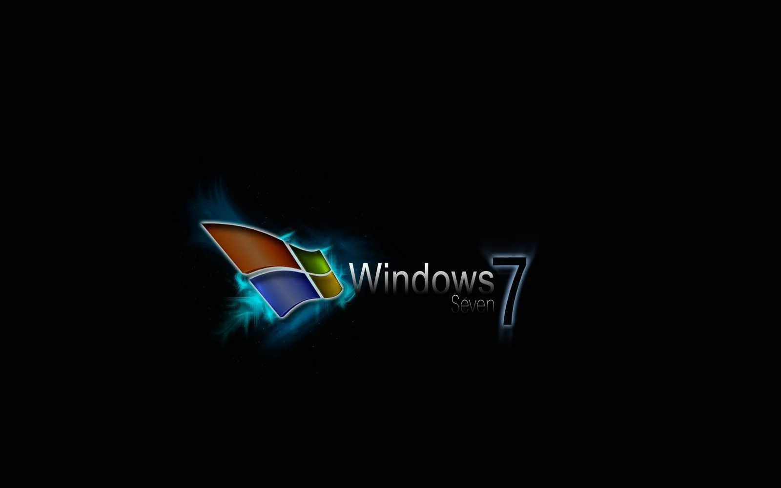 Logo & Logo Wallpaper Collection: Windows seven 7 logo wallpaper (