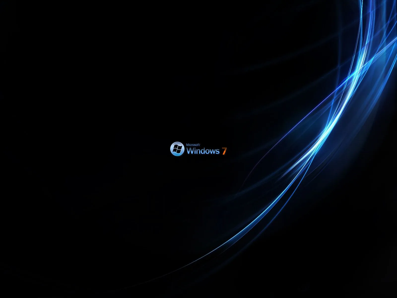 Logo & Logo Wallpaper Collection: Windows seven 7 logo wallpaper (