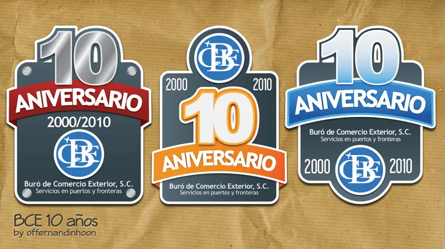 Logo BCE 10 Aniversario by offernandinhoon on DeviantArt