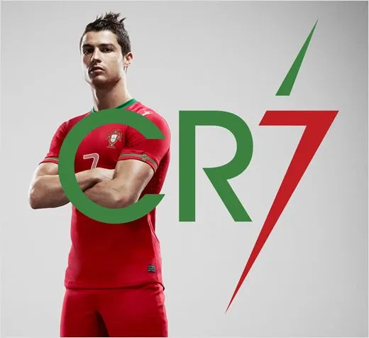 Logo Concept for Cristiano Ronaldo: CR7 + Nike - Logo Designer Logo Concept for Cristiano Ronaldo: CR7 + Nike - Logo Designer