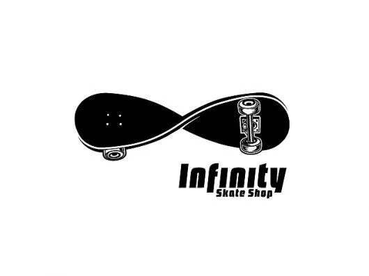 logo / infinity skate shop | Logo Design we like | Pinterest