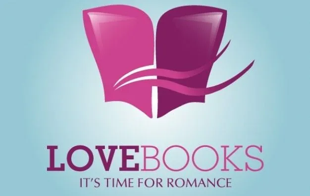Logo libros de amor | Descargar Vectores gratis