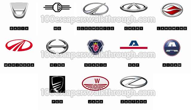 Logo Quiz Cars Level 6 Answers | 94% Game Answers for 100 Escapers ... Logo Quiz Cars Level 6 Answers | 94% Game Answers for 100 Escapers ...