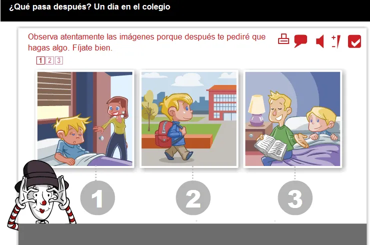 Logopedia creativa: JUEGO EDUCATIVO: Secuencias, ¿qué pasa después?