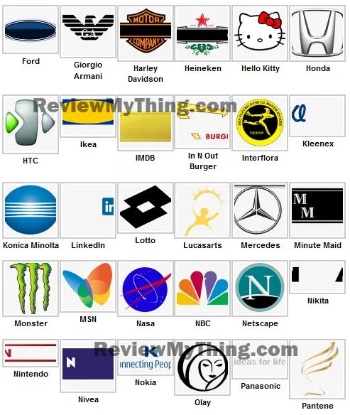 Logos Quiz Level 2 Answers - iPhone, iPad | ReviewMyThing. Logos Quiz Level 2 Answers - iPhone, iPad | ReviewMyThing.