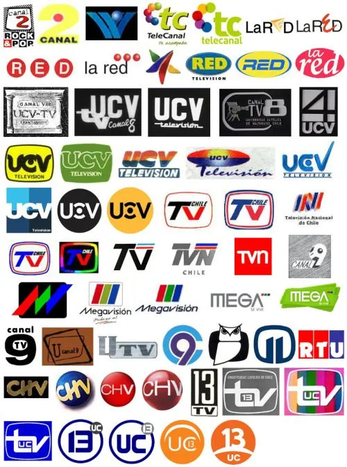 Todos los logos de la TV Chilena - Televisión por Aire - ForoMedios Todos los logos de la TV Chilena - Televisión por Aire - ForoMedios
