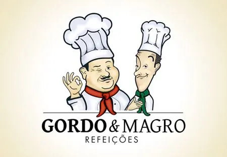 Logotipos de restaurantes con un enfoque divertido y simplista ...