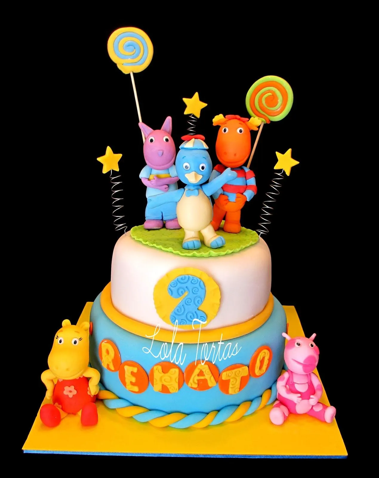 Lola Tortas: Torta Backyardigans