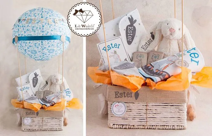 Lola Wonderful_Blog: CESTAS BEBÉ. FORMATOS ESPECIALES: GLOBO, TREN ... Lola Wonderful_Blog: CESTAS BEBÉ. FORMATOS ESPECIALES: GLOBO, TREN ...
