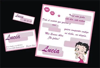 LOLYS: TARJETAS BETTY BOOP 1