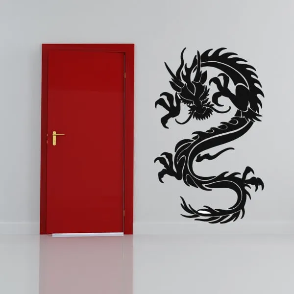 Long Windy Dragon Wall Art Sticker Wall Decals Transfers | eBay Long Windy Dragon Wall Art Sticker Wall Decals Transfers | eBay