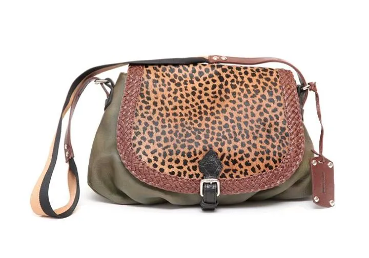 Look animal print, leopardo marrón en carteras - bolsos - zapatos ...