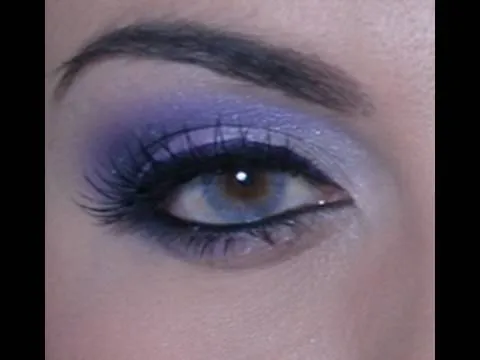 Look Morado...Especial para Ojos Cafés - YouTube