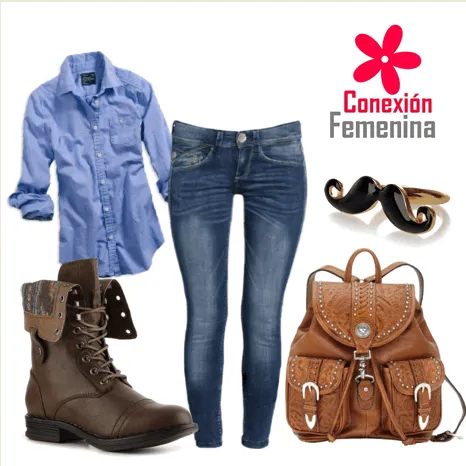 LOOK UNIVERSITARIO + BOTAS | CONEXIÓN FEMENINA