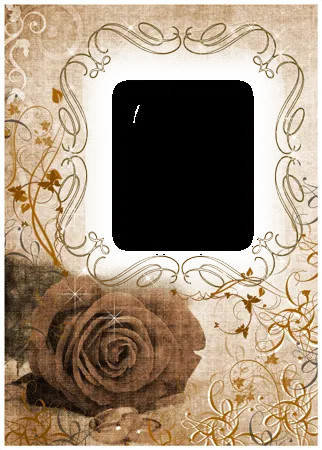 LoonaPix: Marco de la boda del vintage