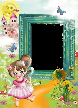LoonaPix: Marco brillante para los niños con pequeña hada y su ...