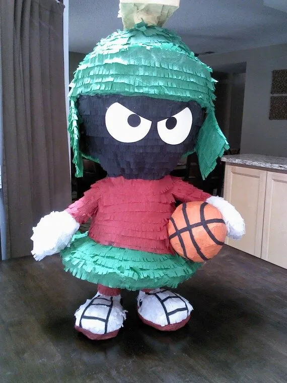 Looney Toons Marvin the Martian Pinata by SmashingFunCreations Looney Toons Marvin the Martian Pinata by SmashingFunCreations