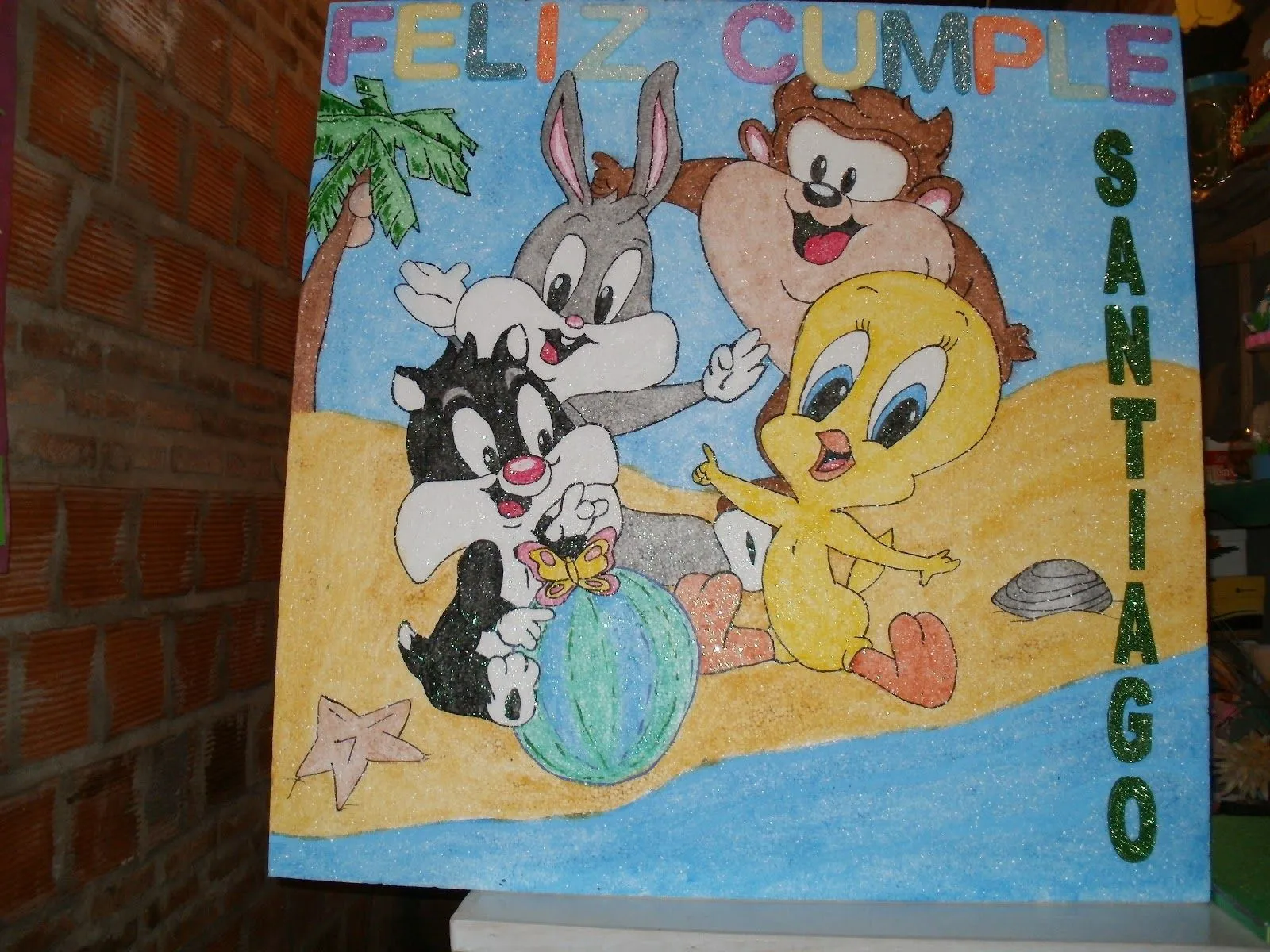 O&amp;C Cotillón Artesanal: LOONEY TUNES BABY