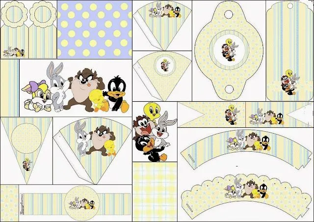 Looney Tunes Bebés: Imprimibles Gratis para Fiestas. | Oh My Bebé! Looney Tunes Bebés: Imprimibles Gratis para Fiestas. | Oh My Bebé!