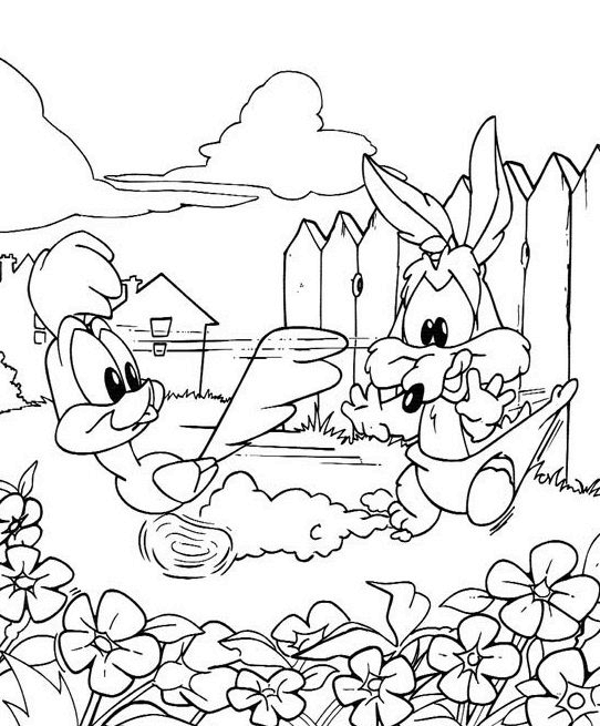 Looney Tunes para colorear