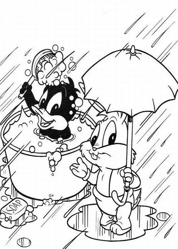 Looney Tunes para colorear