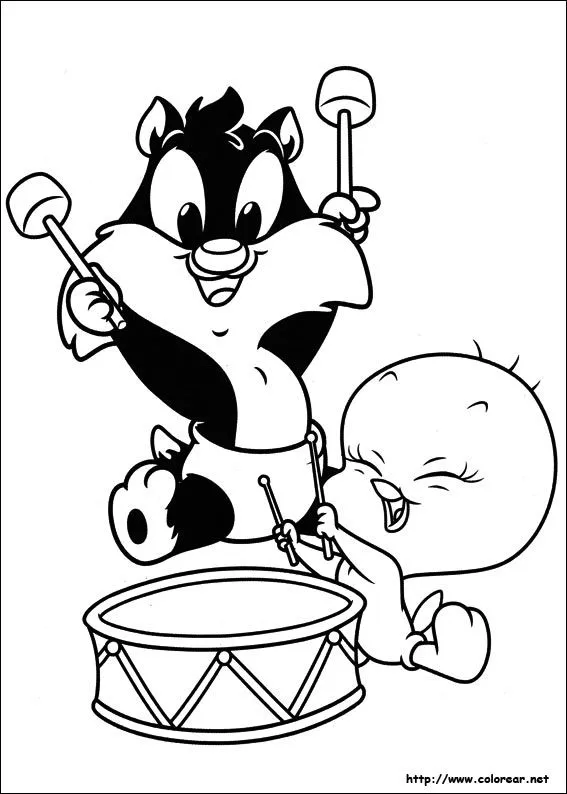 Looney Tunes para colorear – Club Peque Club Peque