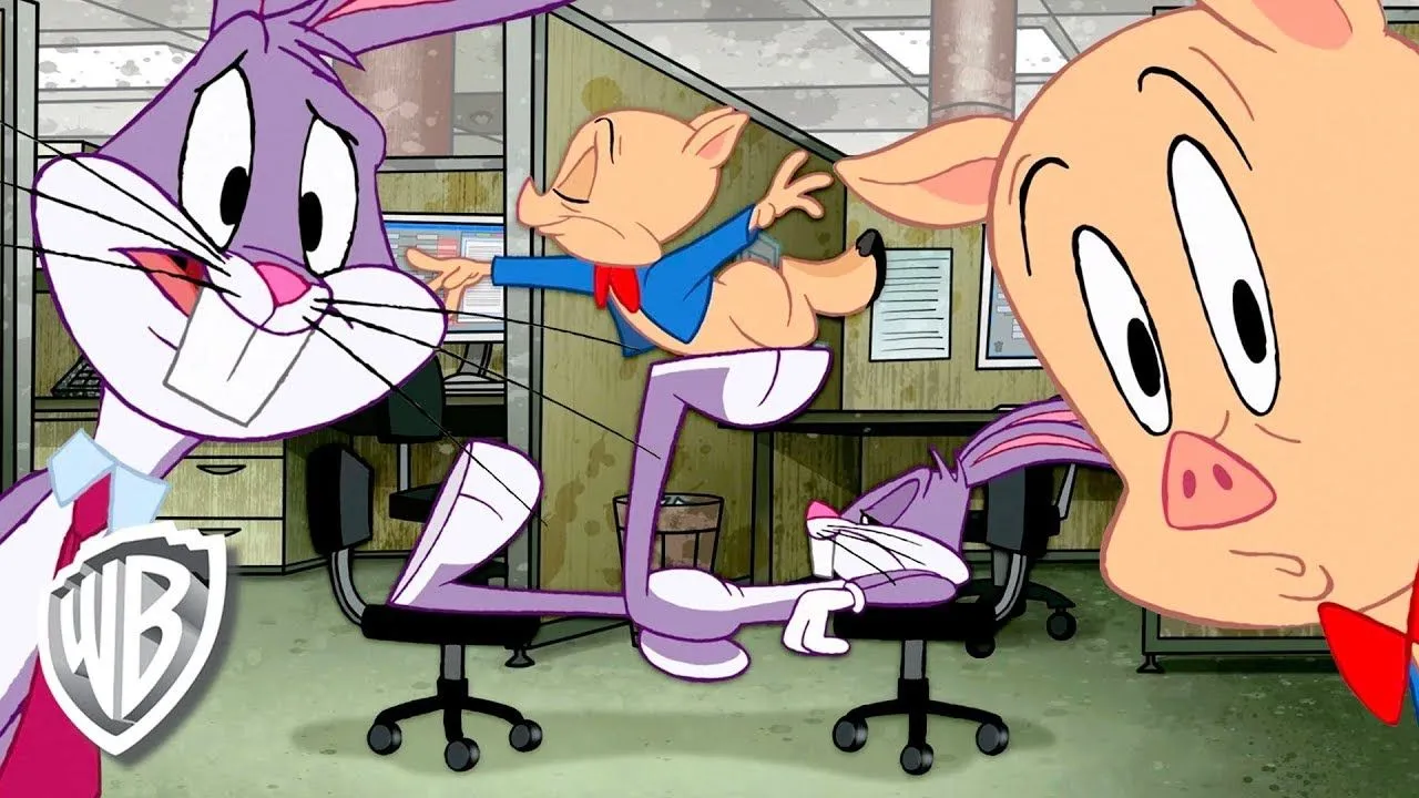 Looney Tunes en Español | Bugs Bunny y el Cerdito Porky en el trabajo | WB Kids - YouTube Looney Tunes en Español | Bugs Bunny y el Cerdito Porky en el trabajo | WB Kids - YouTube