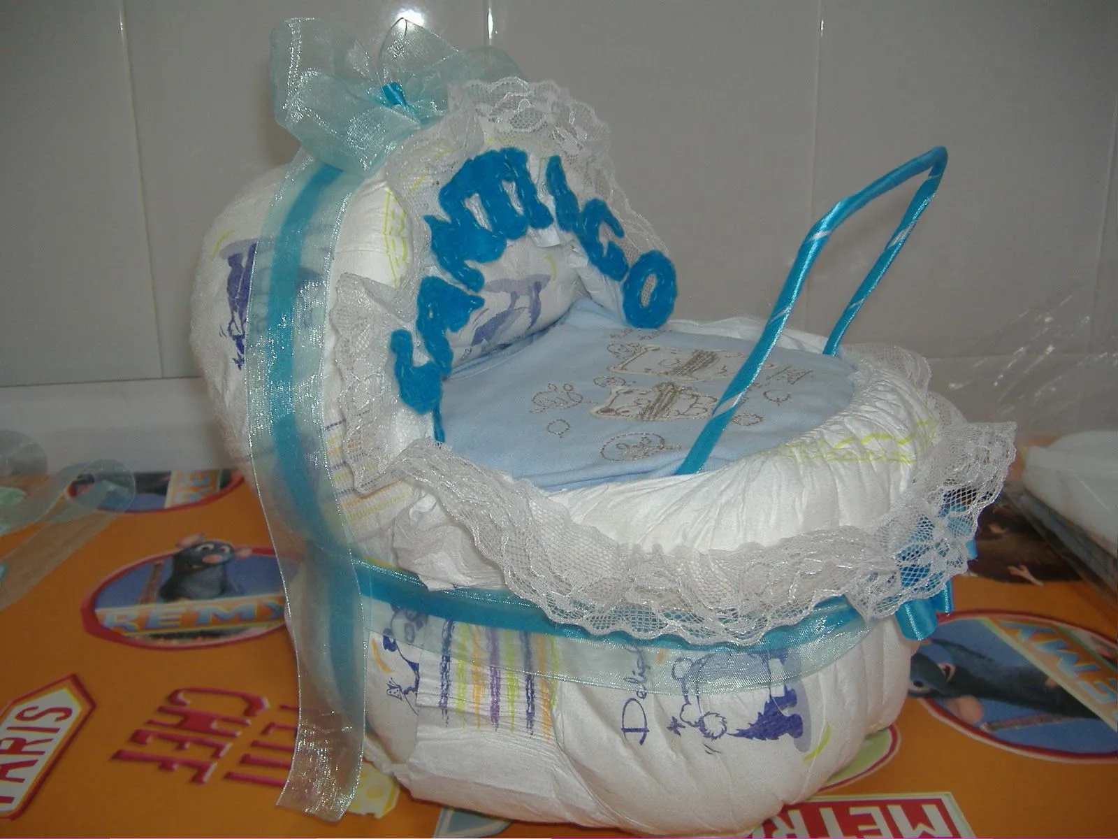 Manualidades con pañales - Imagui